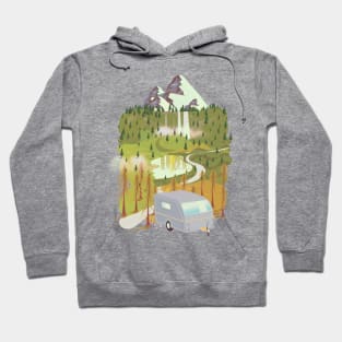 Caravan Landscape Hoodie